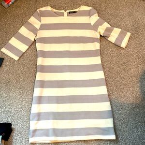 Striped tunic dress